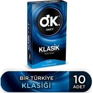 Okey Klasık 10lu Prezervatif