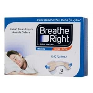 Breathe Rıght Burun Bandı Normal 10Lu