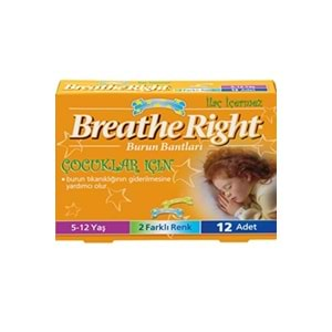 Breathe Right Burun Bandı Çocuk 12Li