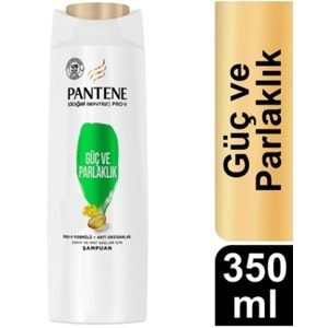 Pantene Güç Ve Parlaklık Dogal Sentez Sampuanı 350Ml