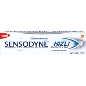 Sensodyne Hızlı Rahatla Beyazlatıcı 75Ml