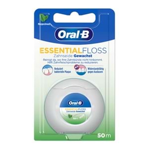 Oral-B Diş İpi Essential Floss 50m, Naneli