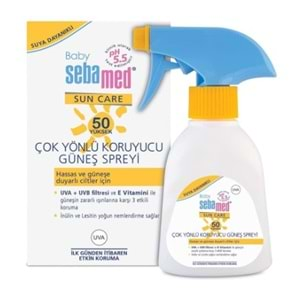 Sebamed Bebek Günes Losyonu Sprey 200Ml F50