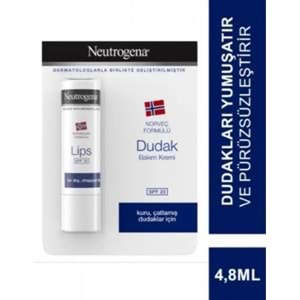 Neutrogena Lipstick Dudak Bakım Kremi SPF20+ 4,8gr