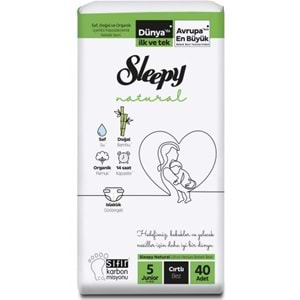 Sleepy 2 Lı Jumbo Bez 11/18 40Lı No:5