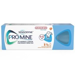 Sensodyne Promıne 6-12 Yas Çocuk Dıs Macunu 50Ml