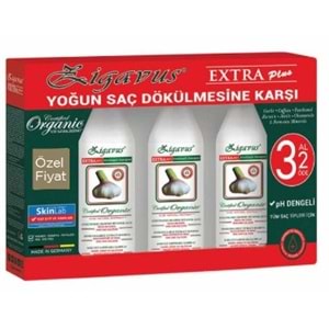 Zıgavus 3 Al 2 Öde Sarımsaklı Extra Plus Kokusuz Şampuan 250Ml