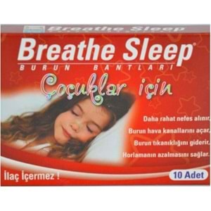 Vello Breathe Burun Bandı 10Lu Çocuk