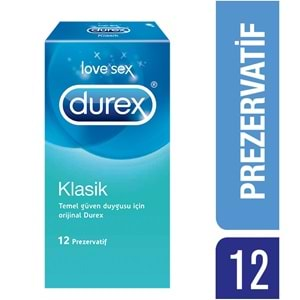 Durex Klasık 12Li Prezervatif