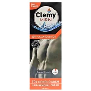 Clemy Tüy Dökücü Krem Erkek Kalın Tüyler