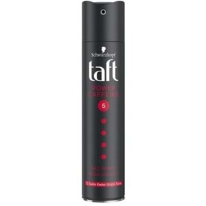 Taft Saç Spreyı Power Caffeıne No:5 250Ml