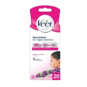 Veet Yüz Ağda Bandı 20Li