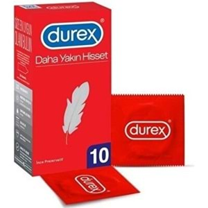 Durex Daha Yakın Hisset 10 Lu Prezervatif