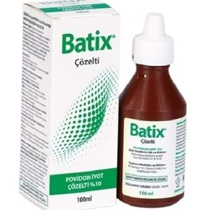 Batıx Antıseptık Çözeltı 100 Ml