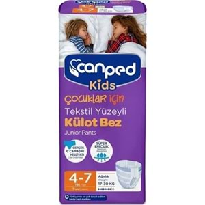 Canped Çocuk Külotbez 4-7 Yaş 9 Lu