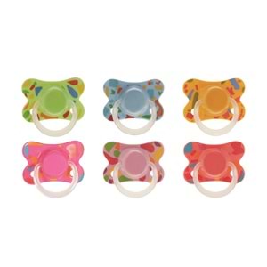 Bebedor Yassı Simetrik Uçlu Emzik, No:3, +18 Ay, Retro Serisi (143)