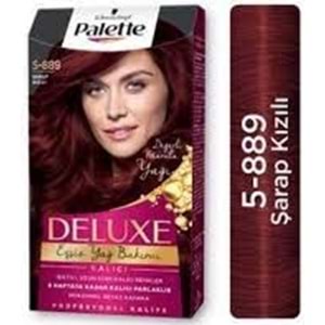 Palette Delüxe Şarap Kızılı 5-889