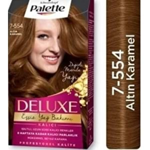 Palette Delüxe Altın Karamel 7-554