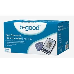 B-Good Hafızalı Tam Otomatık Tansıyon Aletı Kol Tıpı