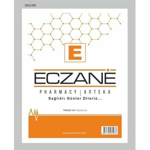 Ay Eczane (Bio) Posetı Büyük Boy 30cmx38cm (100 Adet)