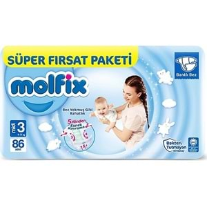 Molfix Sup.Fırsat Pak.86 Lı No:3