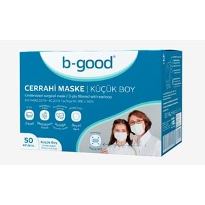 B-Good Cerrahi Maske Küçük Boy 50 Li