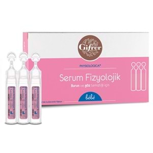 Gifrer Serum Fizyolojik 5 mL x 20 Flakon (Nurse Harveys)