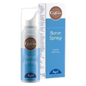 Gıfrer Izotonık Denızsuyu Sprey 100Ml