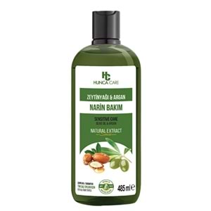 Hunca Care Şampuan 485 mL Argan ve Zeytinyağlı