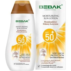 Bebak Sun Günesten Koruyucu Nemlendırıcı Losyon Spf50 200Ml