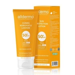 Alldermo Güneş Spf50 Koruyucu Losyon 200Ml