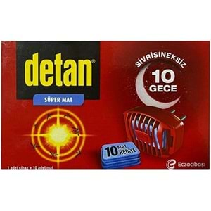 Detan Super Mat Cıhaz+10 Yedek