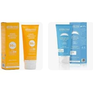 Alldermo Güneş Çanta Set (Spf30 75Ml Krem+ Aftersun 200Ml Losyon)