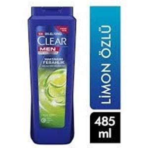 Clear Men Yağlı Saçlar Için Limon Özlü Sampuan 485Ml