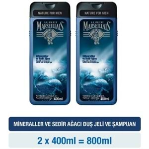 Le Petıt Marseılıals Dus Jelı 2'Lı Avantaj Paket 400Ml Sedır