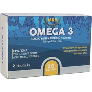 Alldermo Mrb Omega 3 1000Mg 30 Kapsül