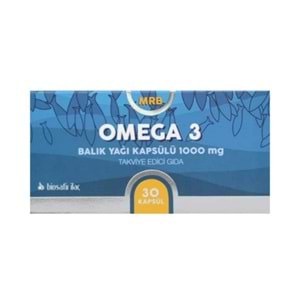 Alldermo Mrb Omega 3 Forte 1000Mg 30 Kapsül