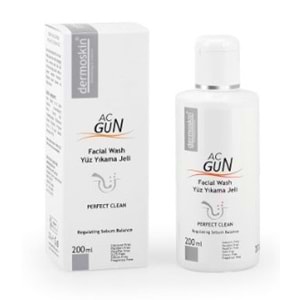 Dermoskin Acnegun Yüz Yıkama Jeli 200Ml