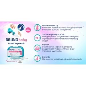 BrunoBaby Nasal Aspiratör