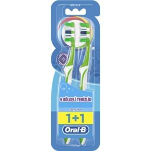 Oral-B Dıs Fırçası 5 Bölgelı Tem 1+1 (Medıum)