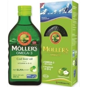 Möllers Omega-3 Surup Elma Aromalı