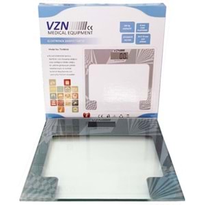 VZN Baskül Cam Elektronık Banyo Tartısı