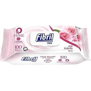 Fibril Islak Mendil Gül 90 Lı