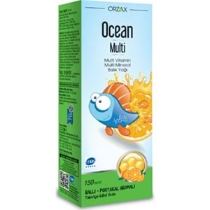 Ocean Multı Surup 150Ml Bal&Portakal