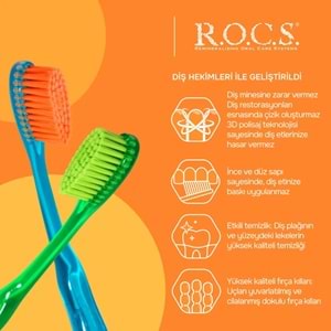 Rocs Junior (6-12 Yas) Diş Fırçası Yumusak