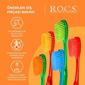 Rocs Junior (6-12 Yas) Diş Fırçası Yumusak