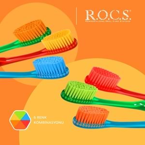 Rocs Junior (6-12 Yas) Diş Fırçası Yumusak