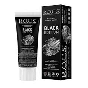 Rocs Dıs Macunu Black Edıtıon Aktıf Kömür 60Ml