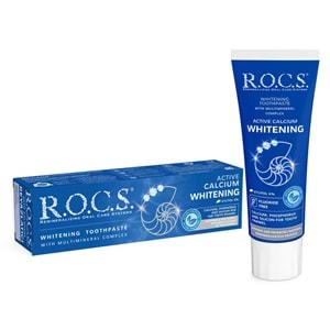 Rocs Diş Macunu Aktif Kalsiyum 75 mL / 94gr