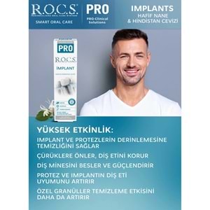 Rocs Diş Macunu Implants 60 mL / 74gr